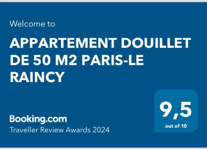 Апартаменты Doux Cocon De 50 M2 Paris-Le Raincy Экстерьер фото